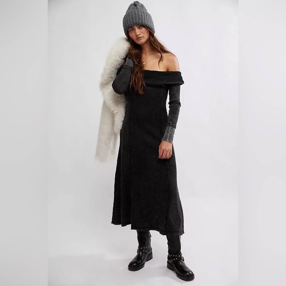 Free People Monty Midi Dress S